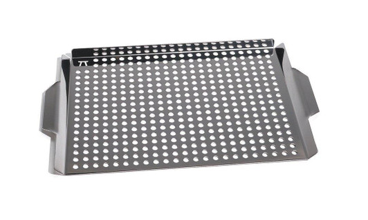Outset - Stainless Steel BBQ Large Grill Grid With Handles -QS71