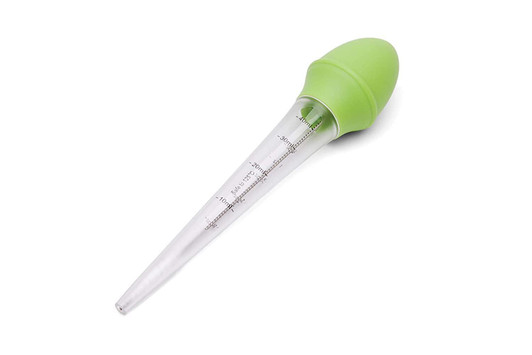 Outset - No-Mess Baster, Silicone, Green