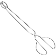 Scissor Tongs 15" White