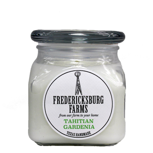 Fredericksburg Farms Tahitian Gardenia Candle 10oz