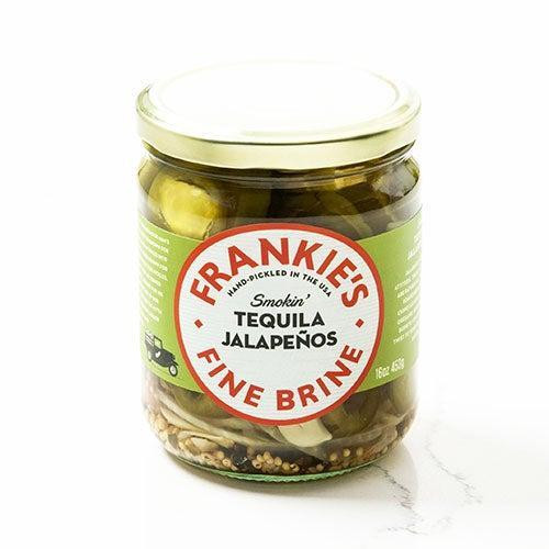 Frankie's Fine Brine Smokin' Tequila Jalapenos