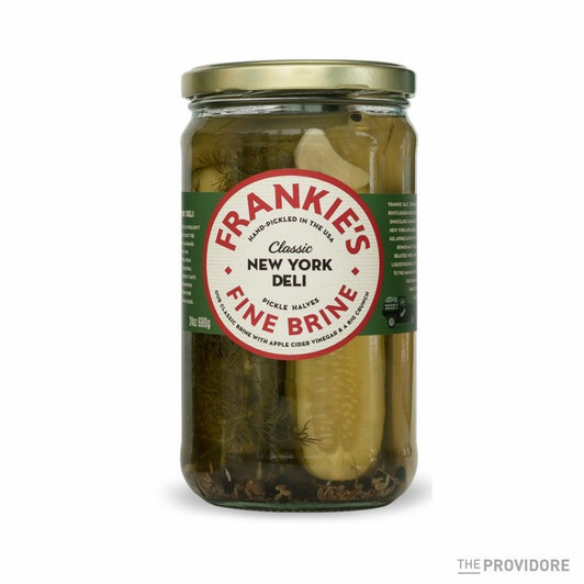 Frankie's Fine Brine Classic New York Deli Pickle Halves