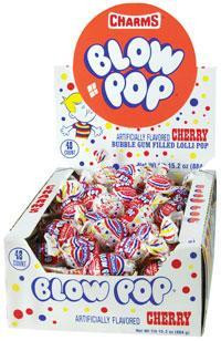 Charms Blow Pop Cherry