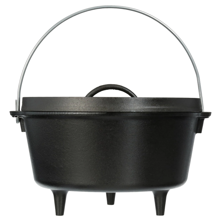 Lodge 5-Quart Cast Iron Deep Camp Dutch Oven