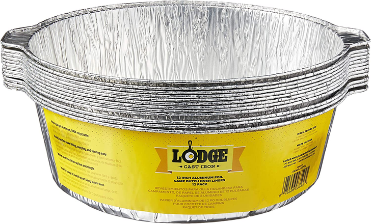 Lodge 3 Pack Aluminum Foil Dutch Oven Liners