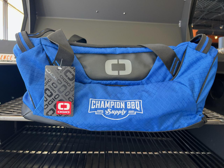 Champion BBQ Supply Duffel Bag Blue