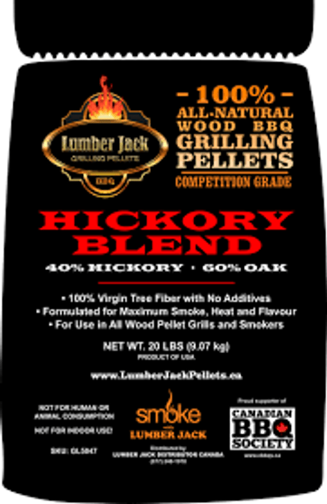 Lumber Jack 100% Hickory Blend Pellets