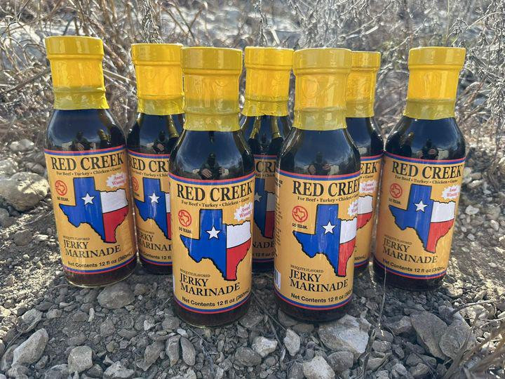 Red Creek Mesquite Flavored Jerky Marinade Champion BBQ Supply