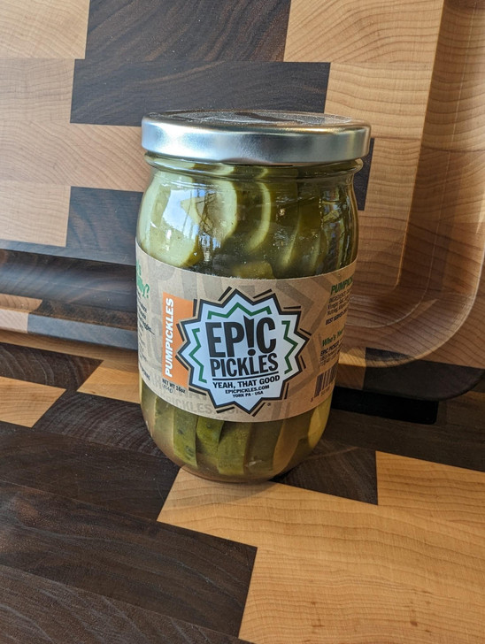 Epic Pickles Pumpickles Pickle Chips Champion BBQ Supply