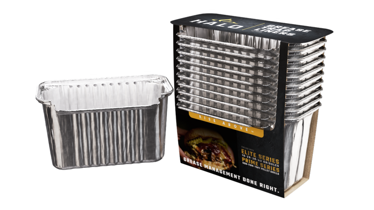 Halo - Grease Container Foil Liners – 10pk