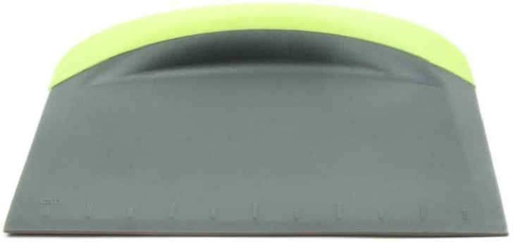 Fox Run - 3-In-1 Bowl Scraper/Flat Cutter, Green