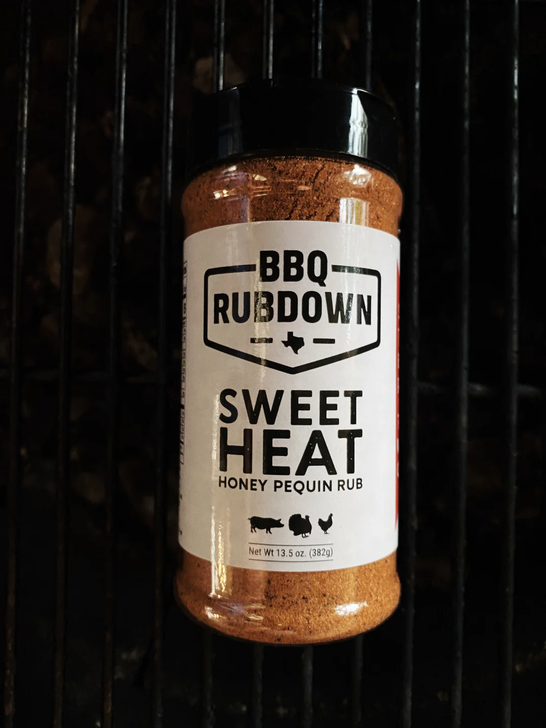 BBQ RUBDOWN - Sweet Heat Honey Pequin Rub - Step Two