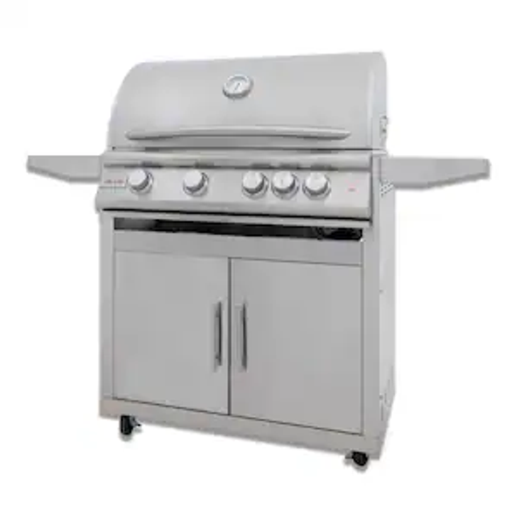 Blaze -  4 Burner Blaze LTE Plus Grill with Lights (32") LP/NG (On Cart)