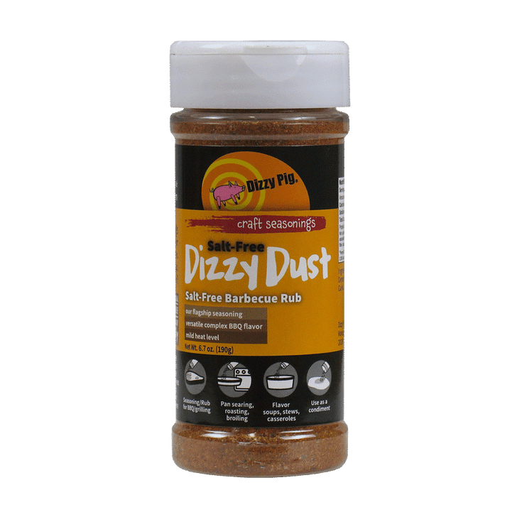 Dizzy pig Dizzy dust salt free pork chicken veggies