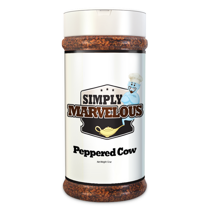 Simply Marvelous BBQ Peppered Cow