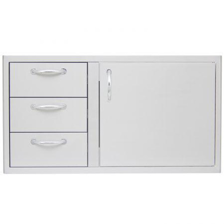 Blaze Door Drawer Combo 39" BLZ-DDC-39-R-LTSC