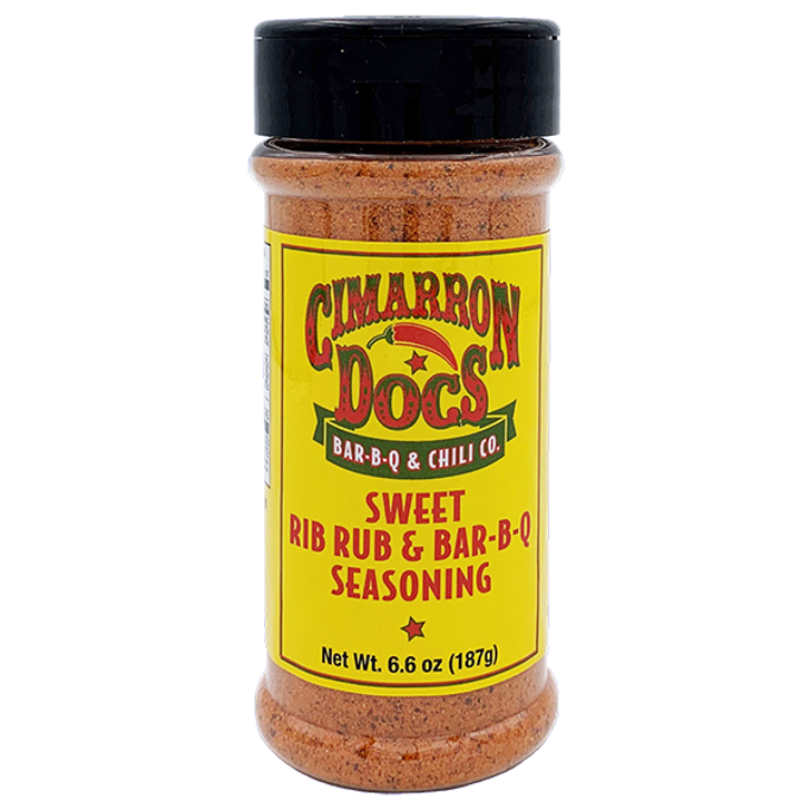 Cimarron Docs Sweet Rib Rub and Bar-B-Q seasoning Pork Chicken Seafood Sweet Rub