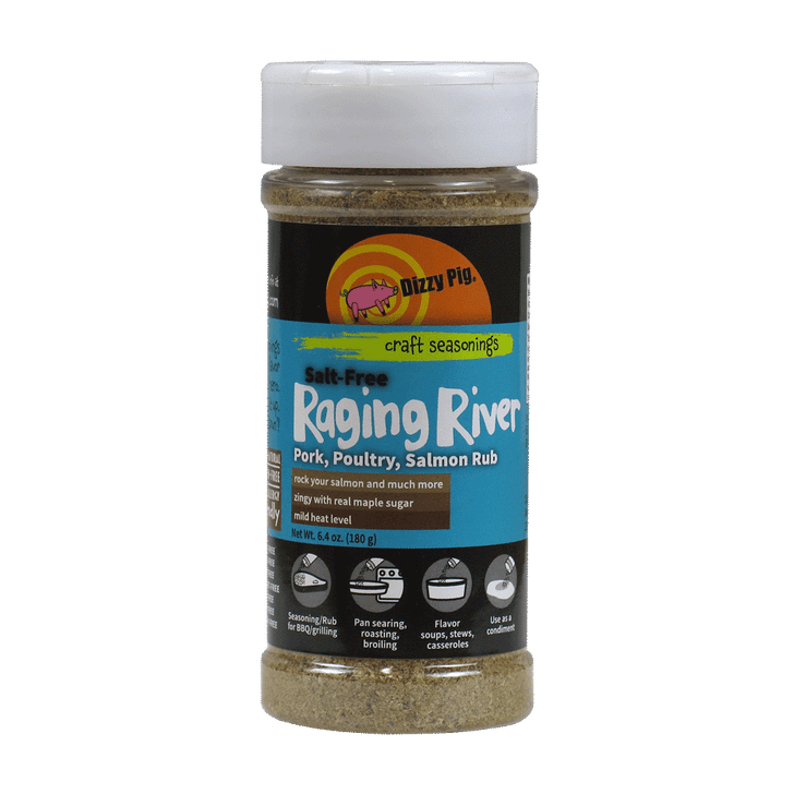 Dizzy pig raging river poultry salmon fish pork Salt free