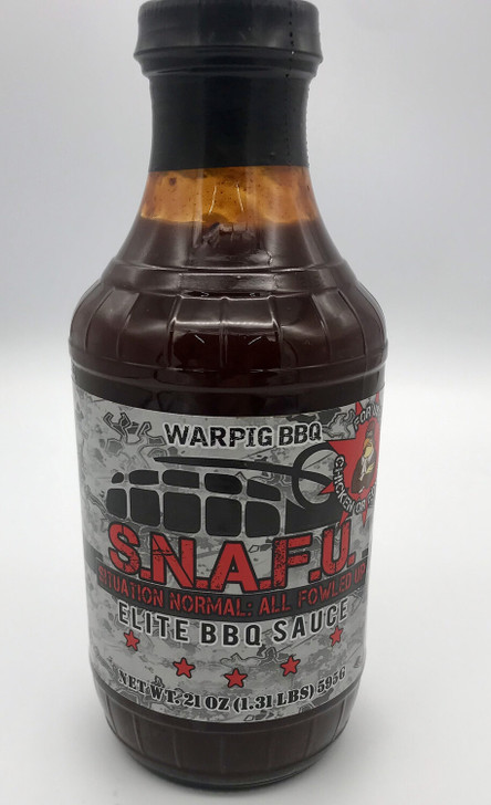 WarPig S.N.A.F.U. Elite BBQ Sauce