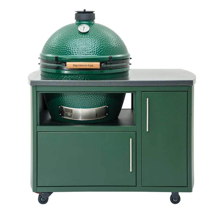 Big Green Egg 49 Inch Custom Aluminum Cooking Island Large