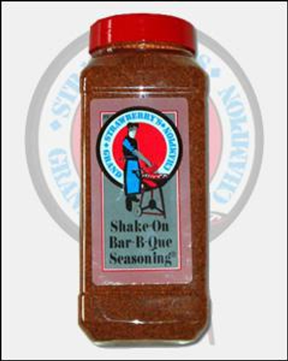 Strawberry's Grand Champion Shake-On Bar-B-Que Seasoning 24 Oz.