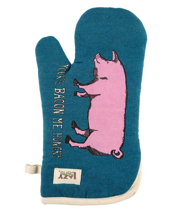 Lazy One Bacon Me Hungry Oven Mitt