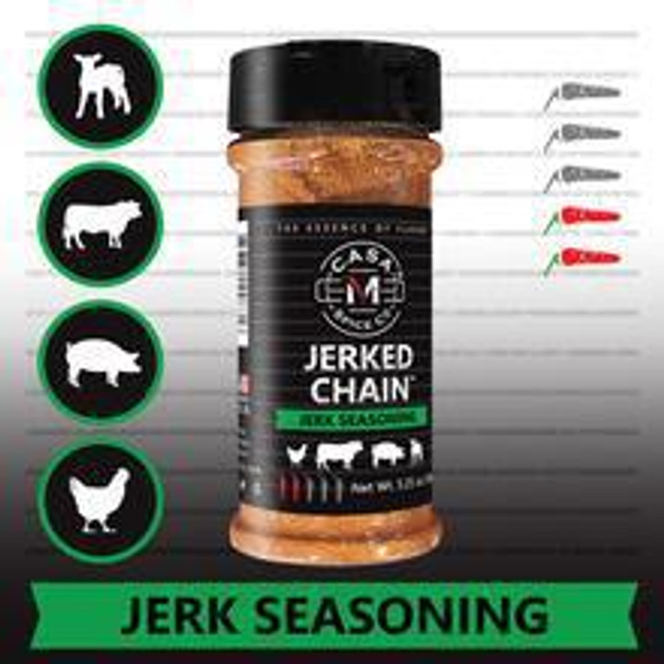 Casa M Spices Jerked Chain Jerk Seasoning