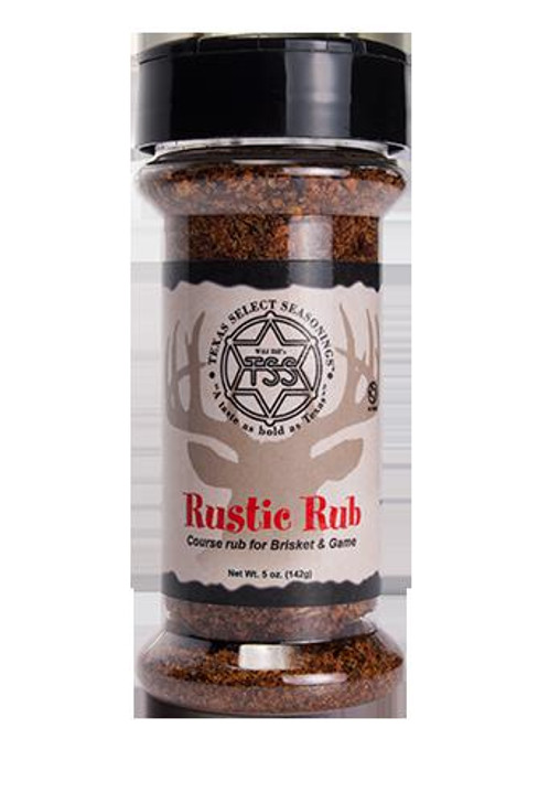 Texas Select Rustic Rub 5 Oz