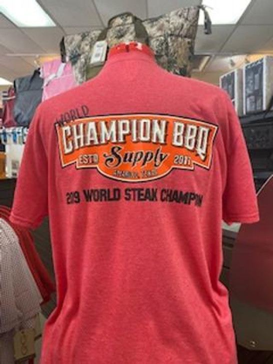 Champion Supply in Heather Red Size 3XL - Champion BBQ