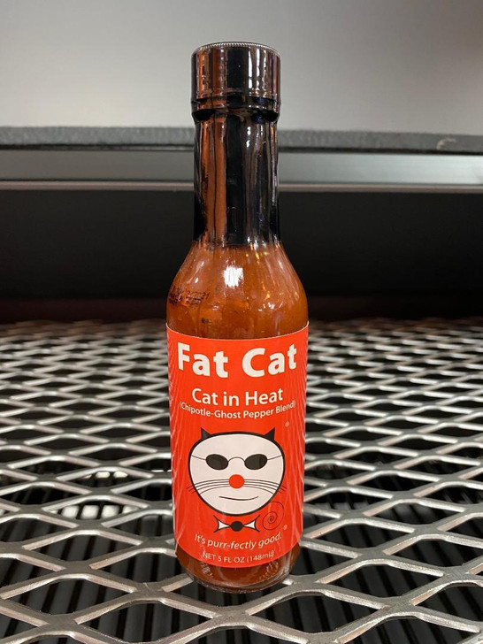 Fat Cat Cat In Heat Hot Sauce