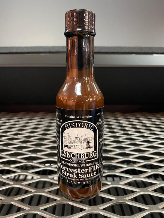 Historic Lynchburg Tennessee Whiskey WorcesterFire Steak Sauce