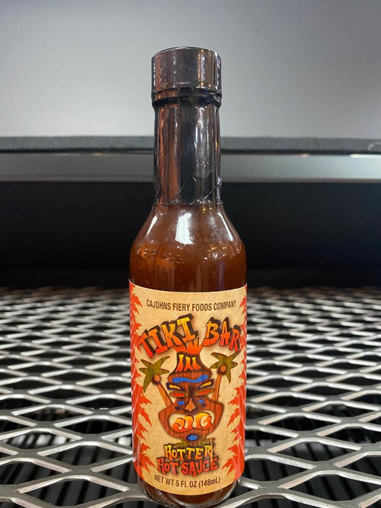 Cajohns Tiki Bar Hotter Hot Sauce