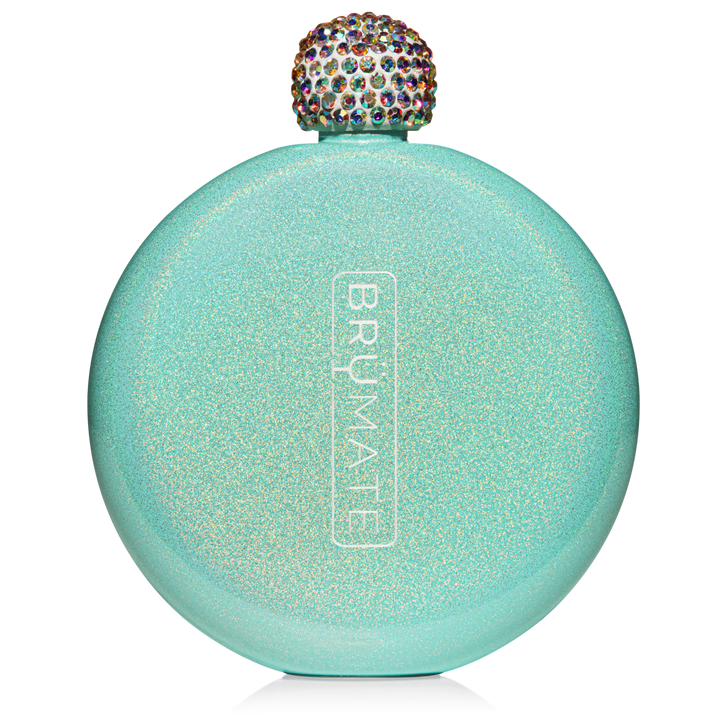 Brumate Glitter Flask Aqua