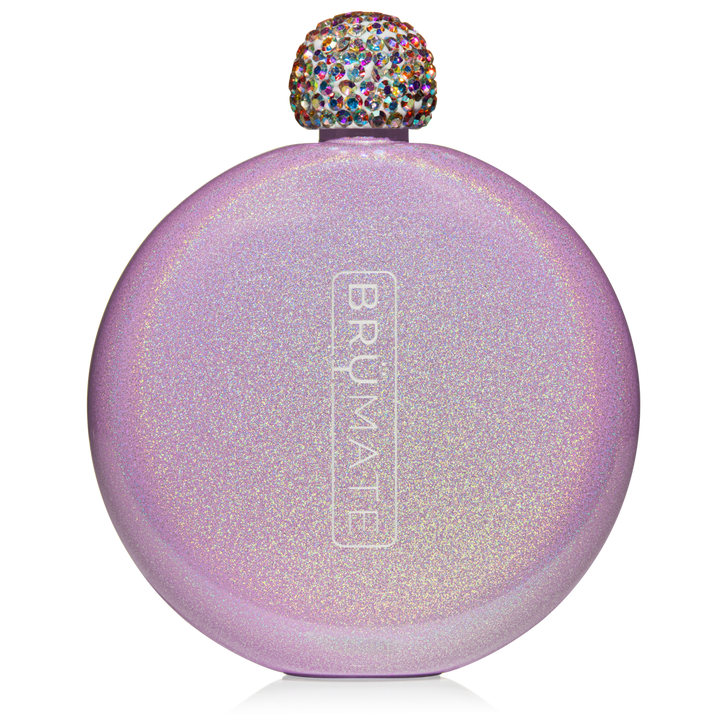 Brumate Glitter Flask Violet