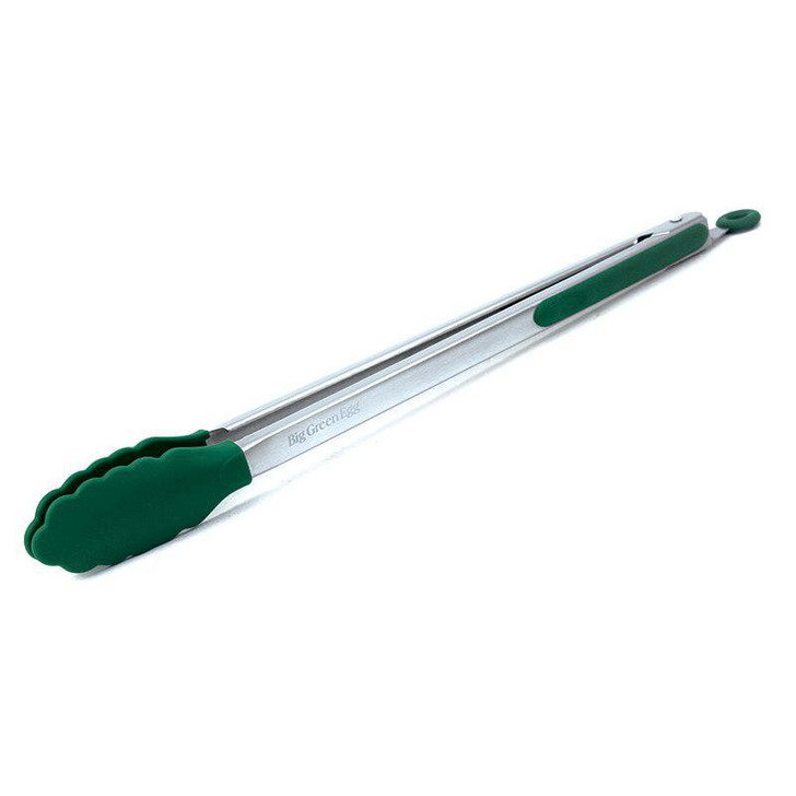 Big Green Egg Silicone-Tipped BBQ Tongs 12"