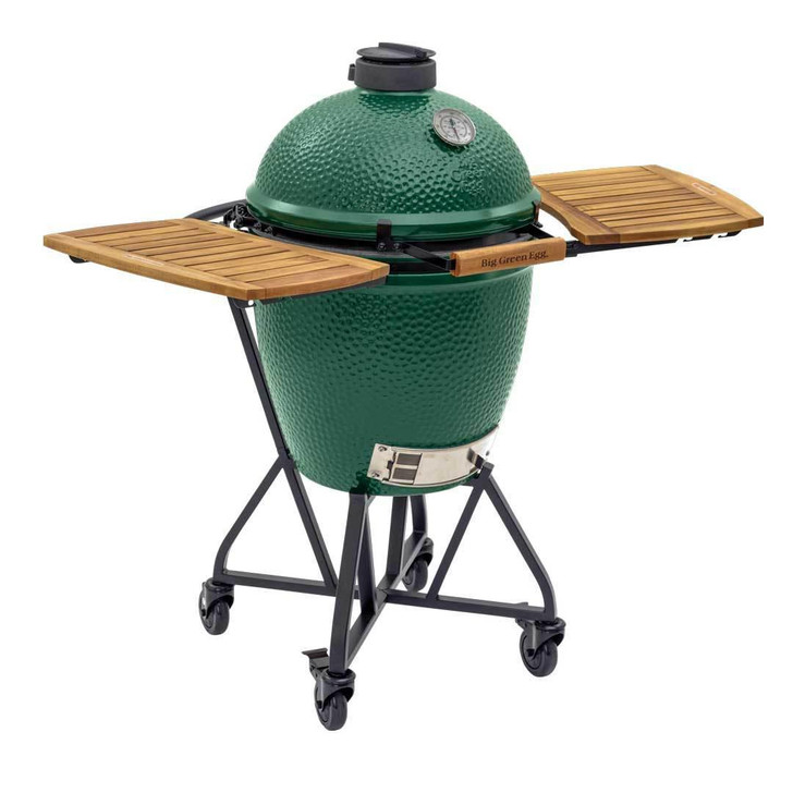 Big Green Egg Large Acacia Wood Side Shelves 21x15