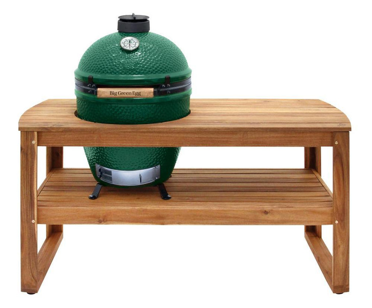 Big Green Egg Solid Acacia Hardwood Table XL (with casters)