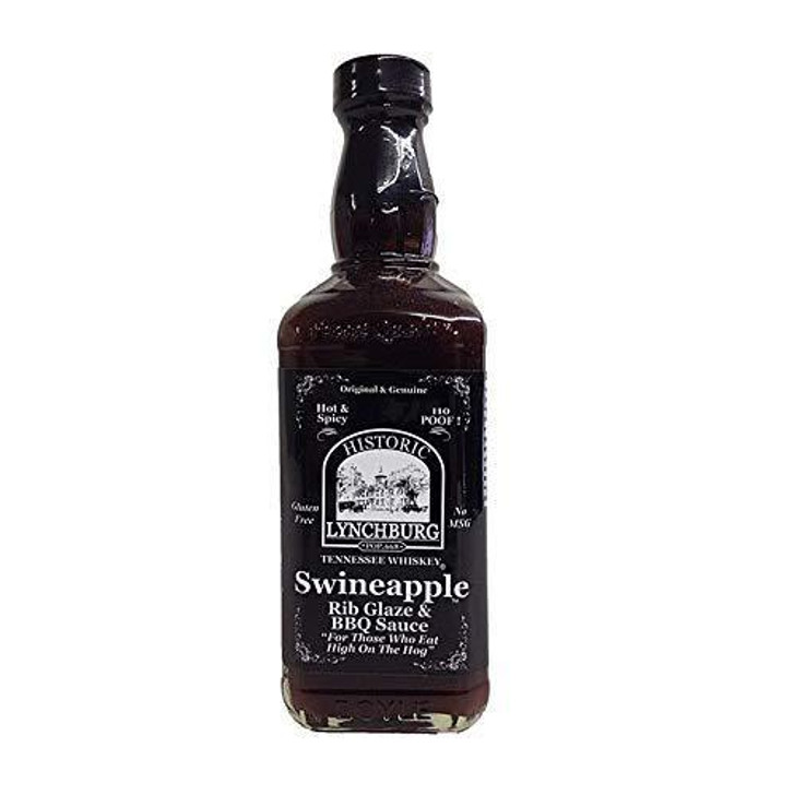 Lynchburg Tennessee Whiskey Swineapple Hot and Spicy BBQ Sauce