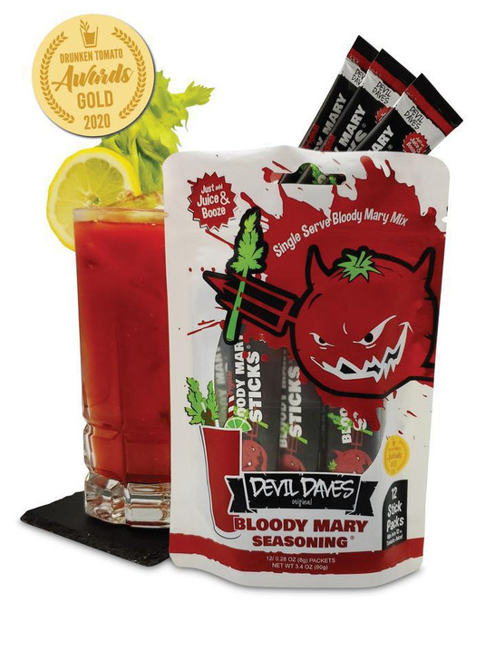Devil Dave's Bloody Mary Seasoning Original 12 Pack Pouch