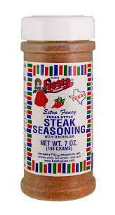 Fiesta Extra Fancy Texas Style Steak Seasoning- 7oz