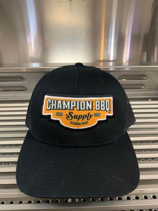 Champion BBQ Supply Black Richardson Hat