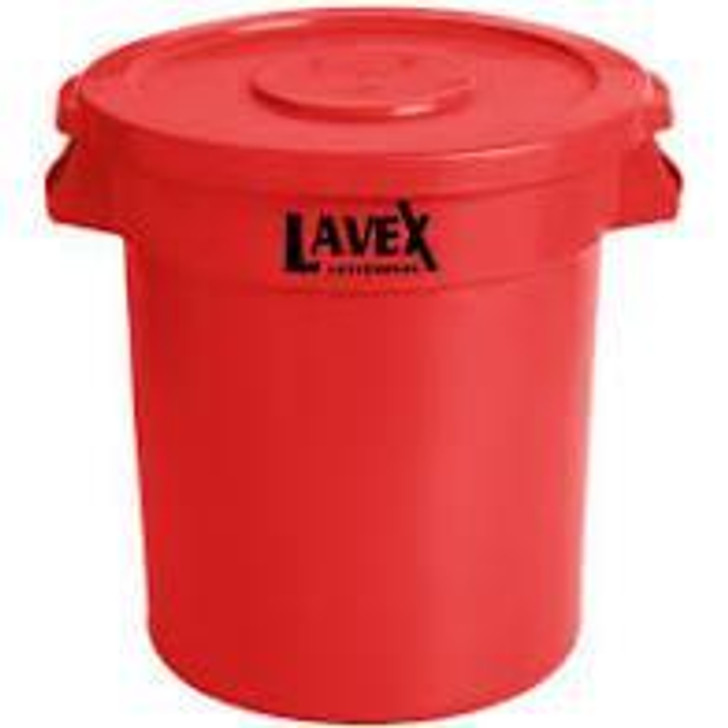 10 Gallon Lavex Bucket Red