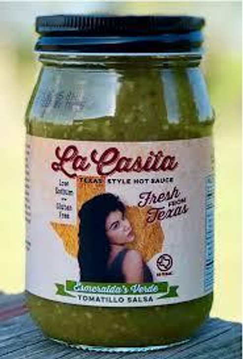 La Casita Hot Sauce Esmeralda's Tomatillo Salsa