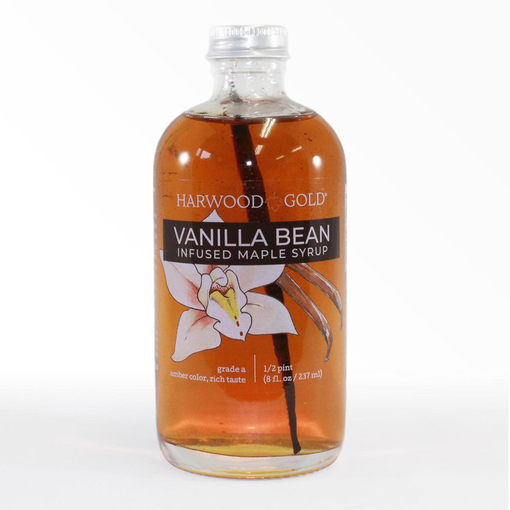 Hardwood Gold Vanilla Bean Infused Maple Syrup