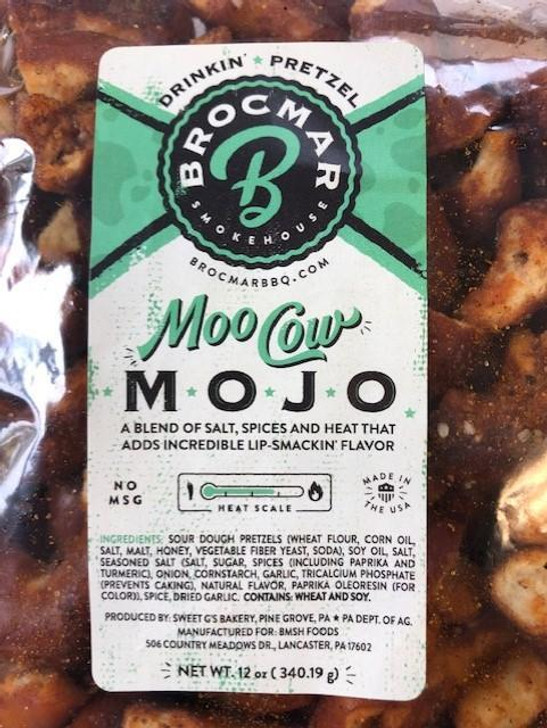 Brocmar Moo Cow Mojo Drinking Pretzel Pieces