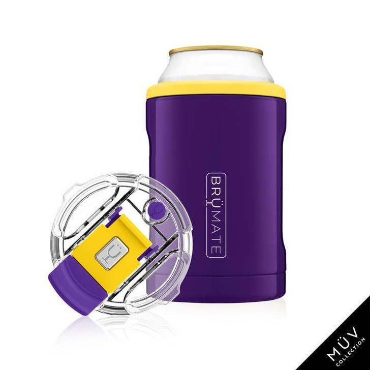 Brumate Hopsulator Duo - Purple & Yellow