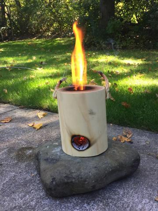 One Log Fire Mini