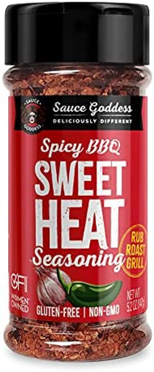 Sauce Goddess Spicy BBQ Sweet Heat Seasoning