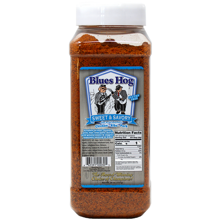 Blues Hog Sweet And Savory Seasoning - 26oz