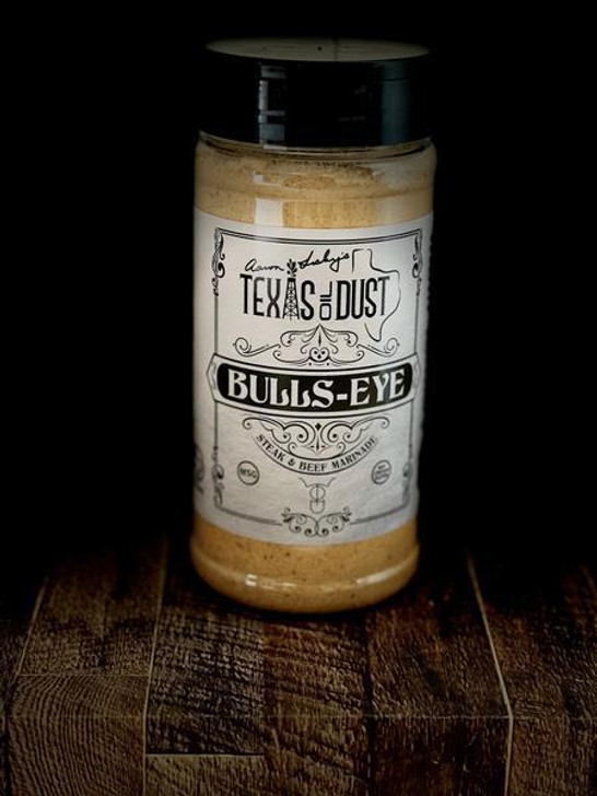 Texas Oil Dust Bulls-Eye Steak and Beef Marinade